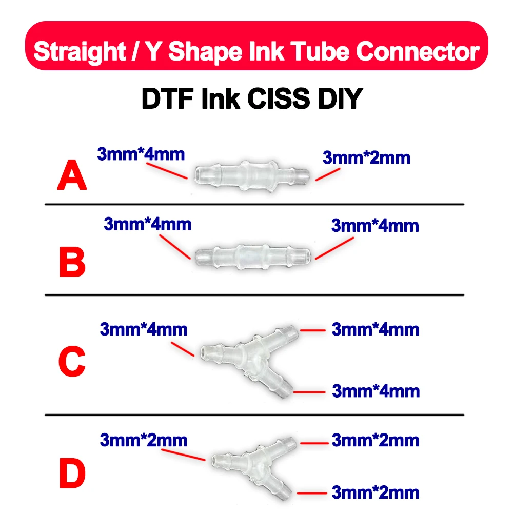 Dtf Powder Shaker - 15pcs Eco solvent Straight / Y