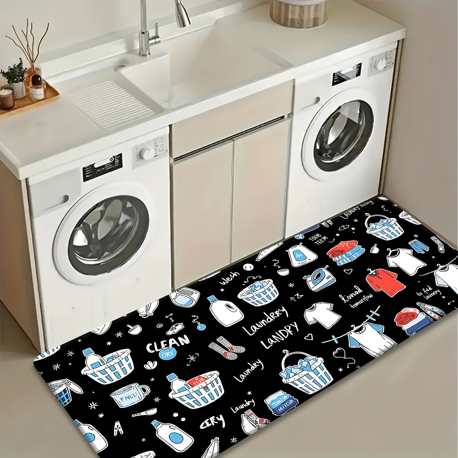 Commercial Printing Items - Cartoon Laundry Item All Over Print