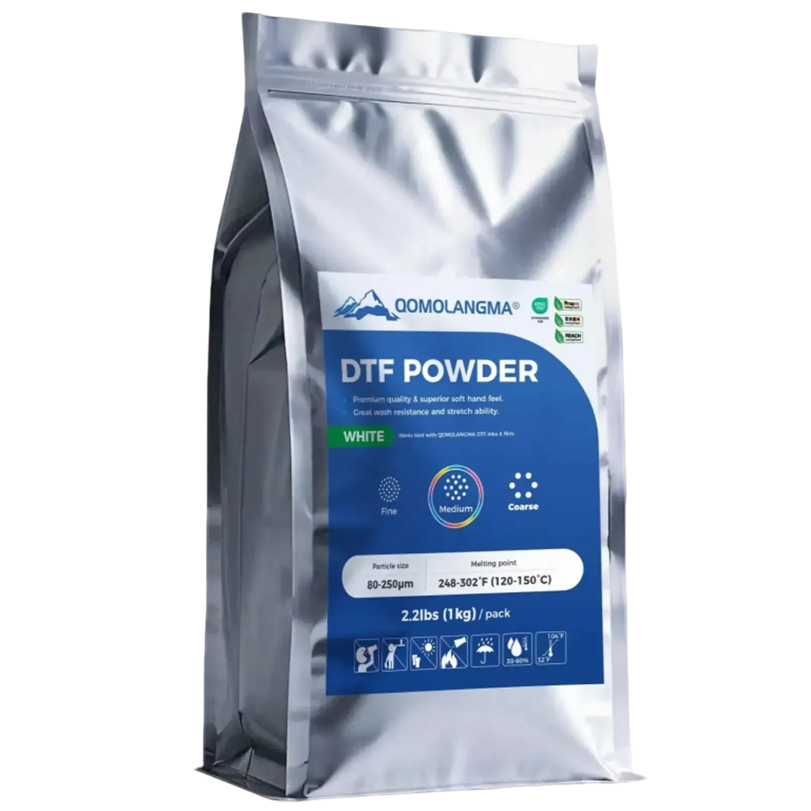 US Stock 1kg White DTF Powder  - Dtf Powder Shaker reseña y precio