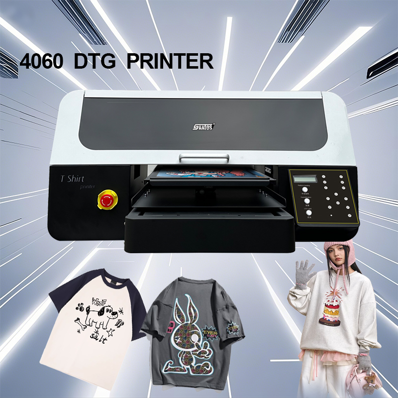 T Shirt Digital Printer 4060 M - Commercial Digital Printing Machine reseña y precio
