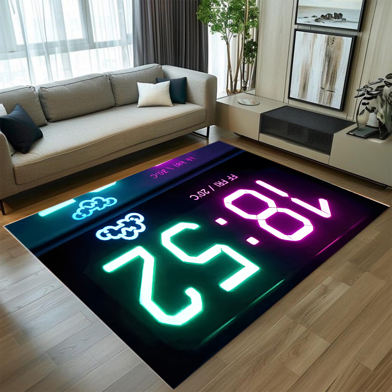 Neon Digital Clock Print Non S - Commercial Digital Printing Machine reseña y precio