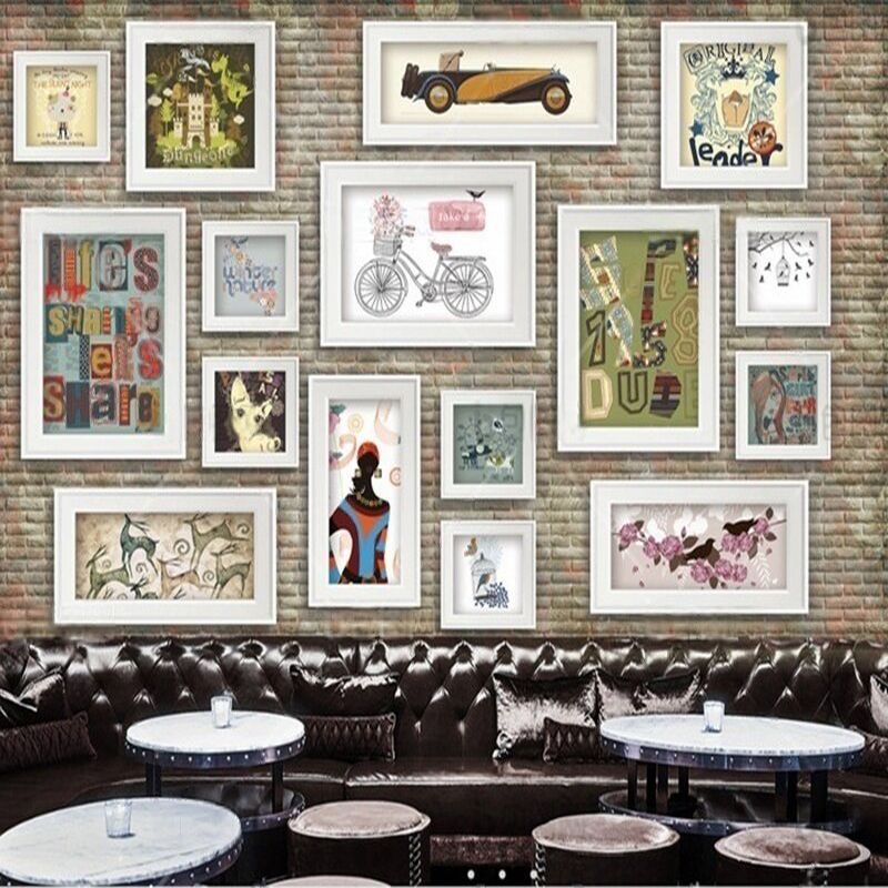 Nostalgic decorative paintings - Commercial Wallpaper Printing reseña y precio