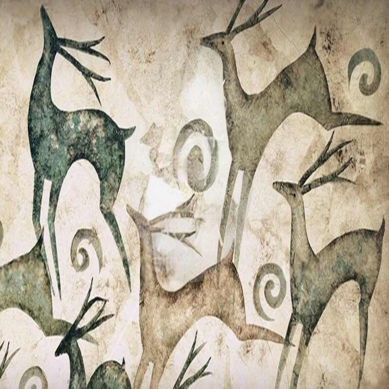 Nostalgic decorative paintings - Commercial Wallpaper Printing reseña y precio