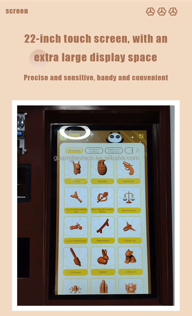 Automatic 3d Chocolate Making  - Commercial Digital Printing Machine reseña y precio