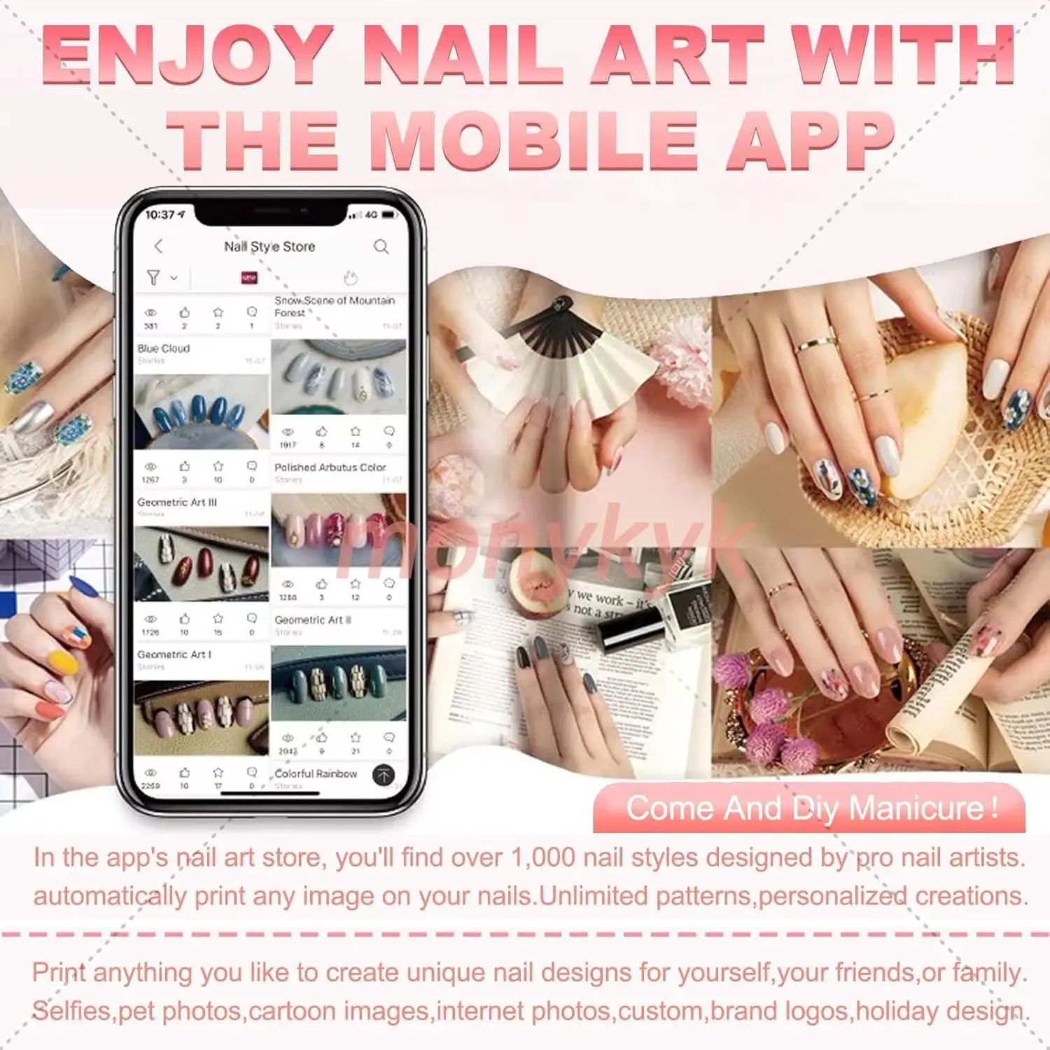 O2nails Nail Printer Machine K - Commercial Digital Printing Machine reseña y precio