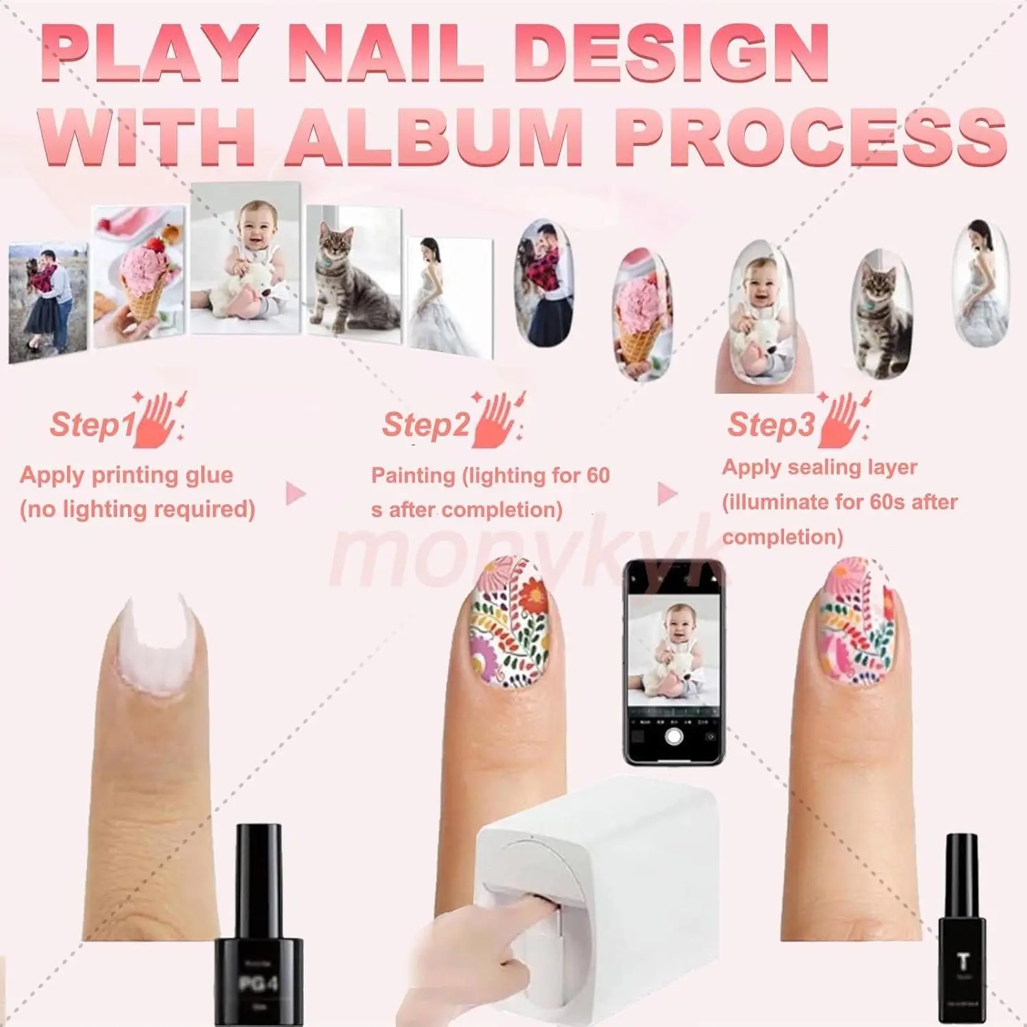O2nails Nail Printer Machine K - Commercial Digital Printing Machine reseña y precio