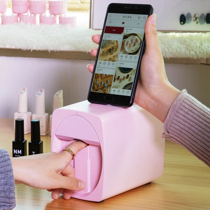 3d Printer for Nails Portable  - Commercial Digital Printing Machine reseña y precio