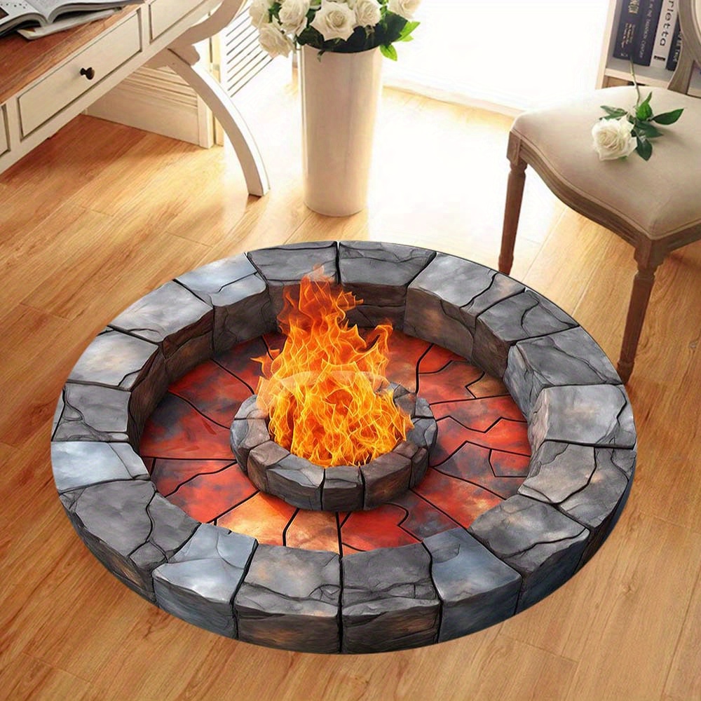 Cozy Digital Printed Fire Mat  - Commercial Digital Printing Machine reseña y precio