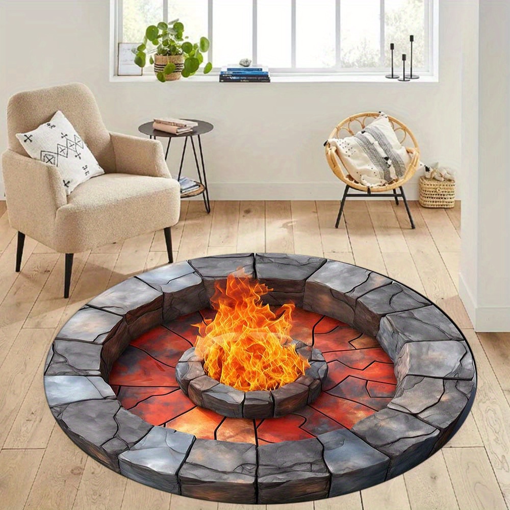 Cozy Digital Printed Fire Mat  - Commercial Digital Printing Machine reseña y precio