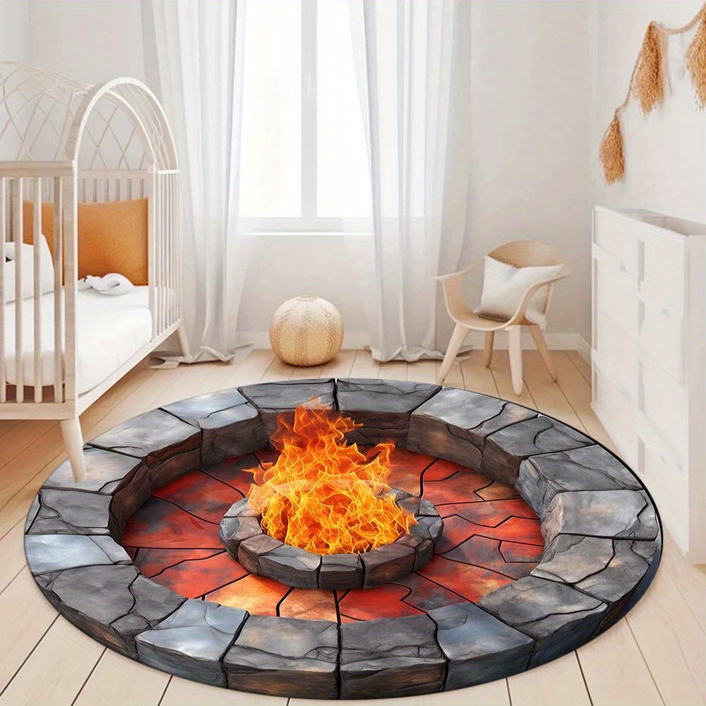 Cozy Digital Printed Fire Mat  - Commercial Digital Printing Machine reseña y precio