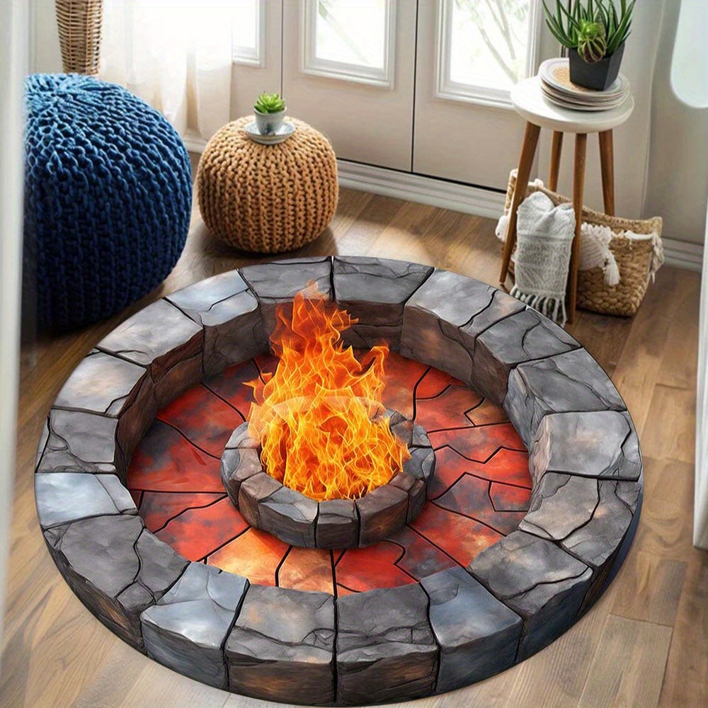 Cozy Digital Printed Fire Mat  - Commercial Digital Printing Machine reseña y precio