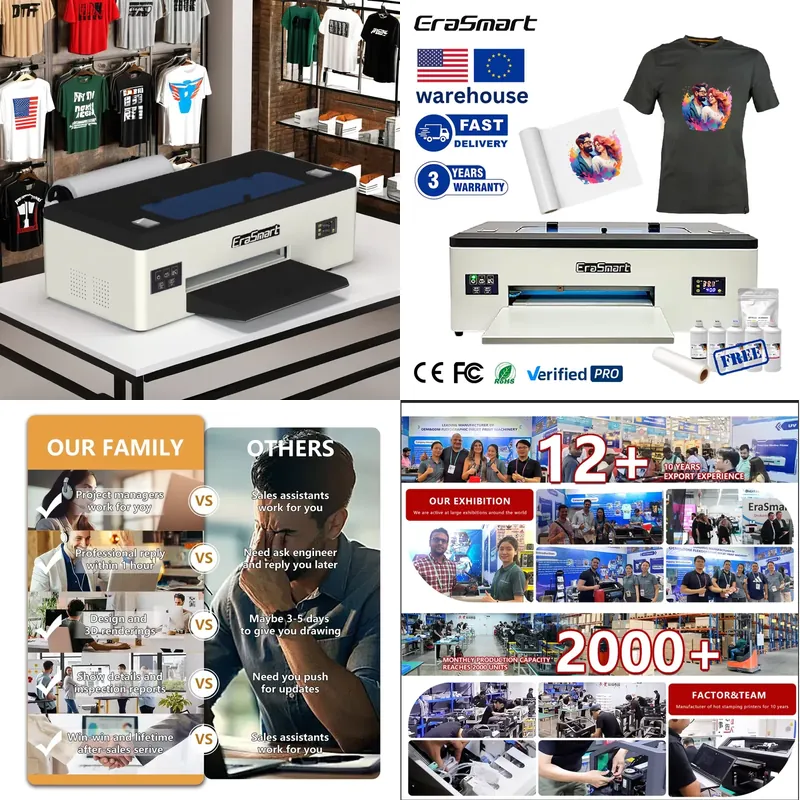 EraSmart 2026 T Shirt Clothes  - Dtf Powder Shaker reseña y precio